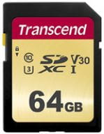 Transcend Speicherkarten/USB-Sticks TS64GSDC500S 1
