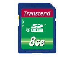 Transcend Speicherkarten/USB-Sticks TS8GSDHC4 2